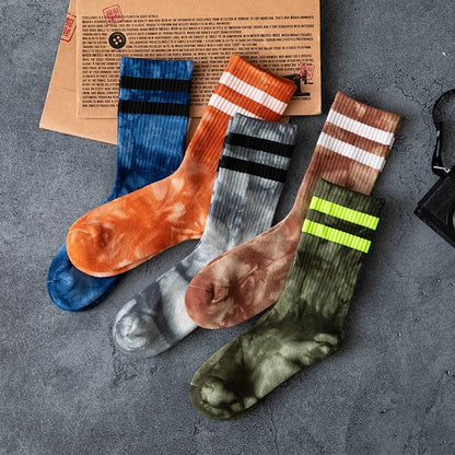 Viasox Stripes & Dye Collection Orange