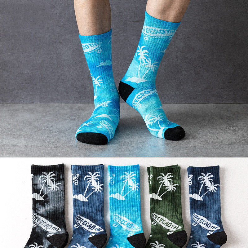 Viasox Palm Breeze Collection Dark Blue