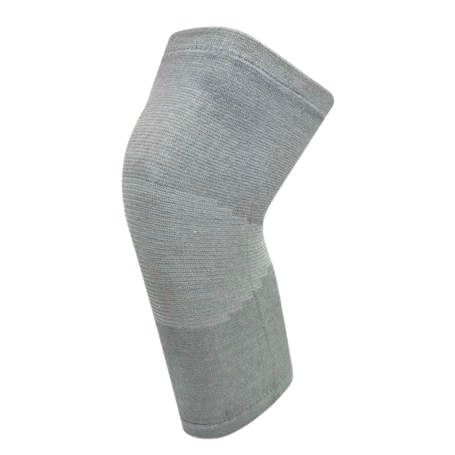 Gray Knee Compression Sleeve
