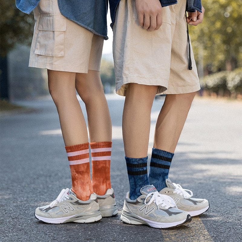 Viasox Stripes & Dye Collection Orange
